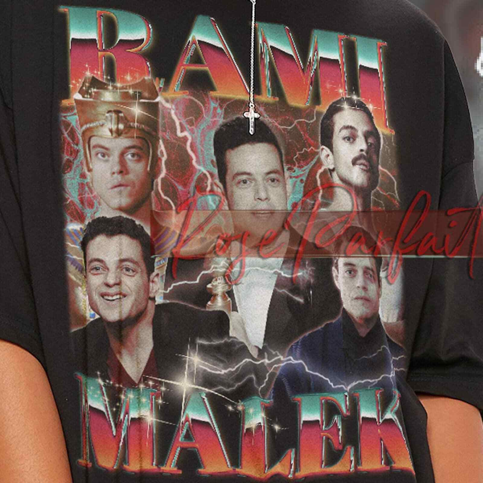 RAMI MALEK Retro T-shirt - Rami Malek Tee, Rami Malek Long Sleeve Shirt, Rami Ma