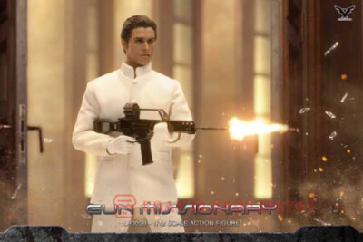BROTOYS 1/12 Gunfight Preacher ホワイト.Ver BROTOYS 1/12 LR002B Doomsday of Judgment Gunfight Preacher