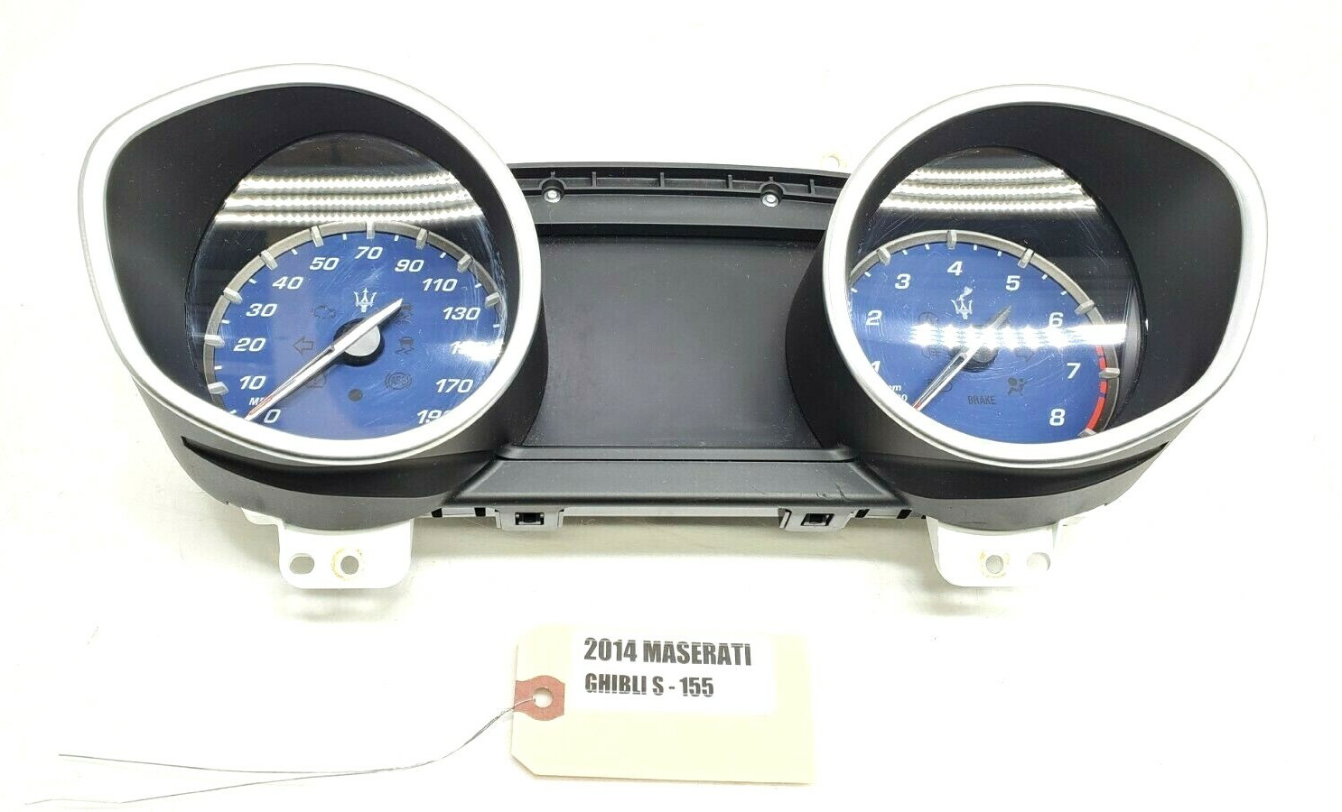 2014-2016 MASERATI GHIBLI S SPEEDOMETER OEM 13,181 MILES.