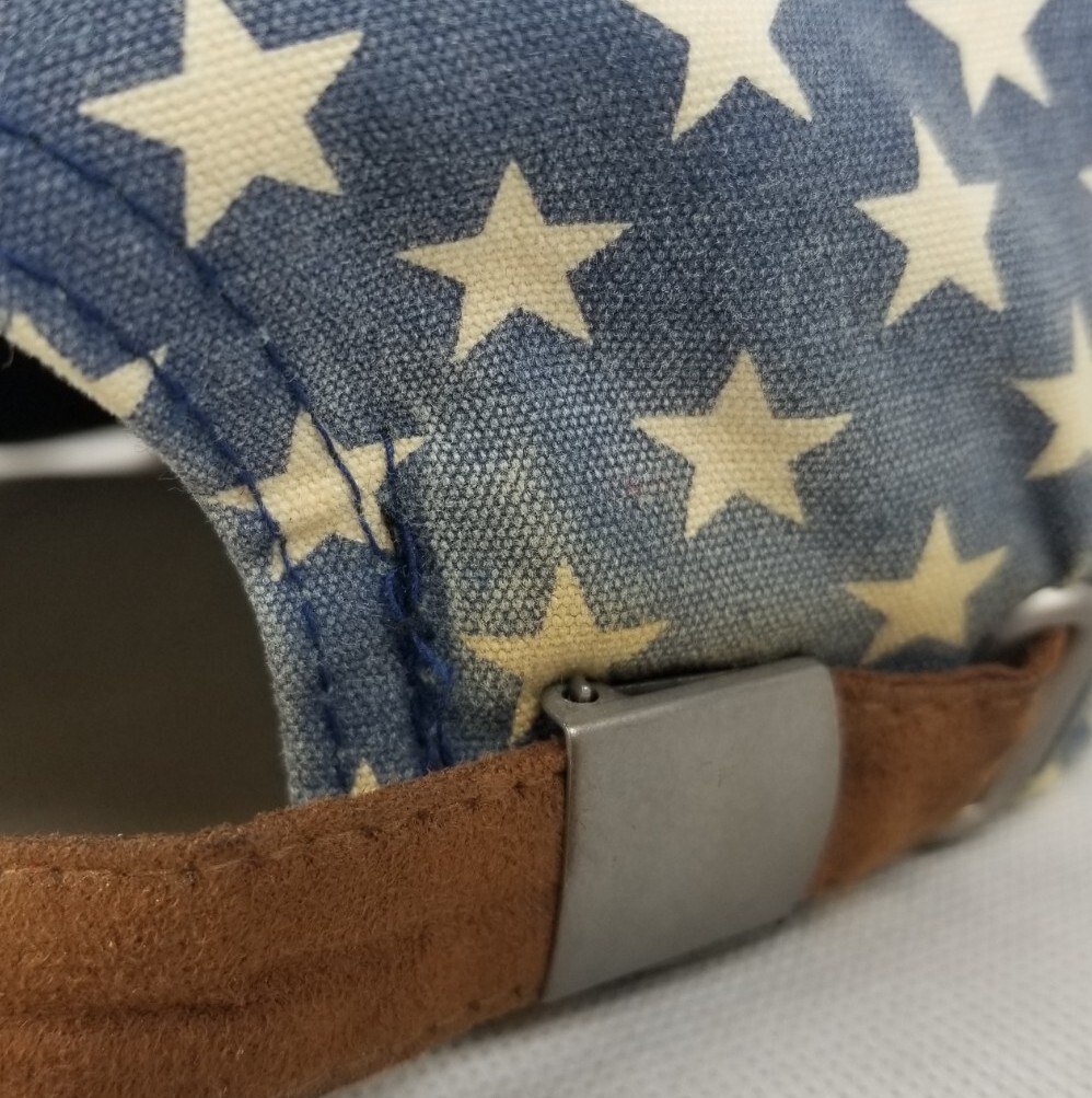 VANS Off The Wall Classic Patch Strapback Hat USA… - image 9