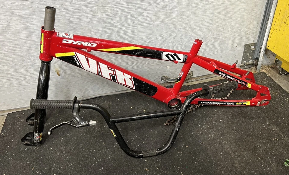 01 M/S Dyno VFR BMX conjunto de quadro plano oval OG 20”. Bom estado! - Imagem 3 de 4