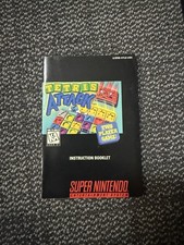 SNES Instruction Booklet Manual Only: Tetris Attack