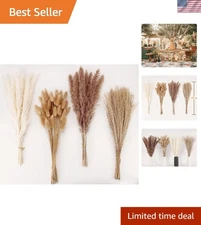 Charming 100-Piece Pampas Grass Decor - Perfect for Fall and Party Arrangements