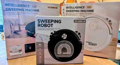 LOT of 5 (5x) Robot Vacuum Cleaners   Intelligence Sweeping Machine 3 in 1 