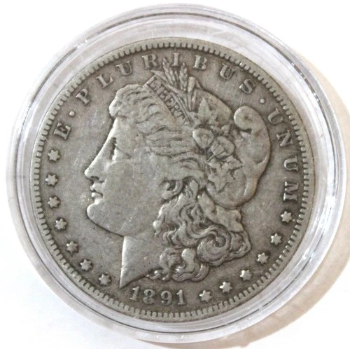 1891 Morgan Silver Dollar "Carson City"