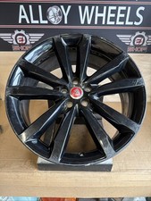 1 X JAGUAR F-PACE BLACK 20" VENOM ALLOY WHEEL R SPORT HK8M-1007-HA Hk8m-1007-ga