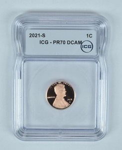 2021-S Lincoln Shield Cent PR70 DCAM ICG *9816