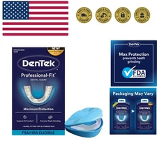 Professional-Fit Dental Guard, Mouth Guard for Grinding Teeth at Night, 1 Count