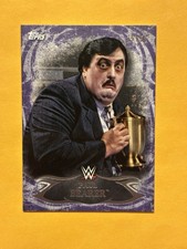 2015 Topps WWE Undisputed Purple /50 Paul Bearer #46 Free Shipping