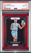 2023 PANINI PRIZM RED PRIZM #152 BRANDON MILLER 169/299 PSA 10
