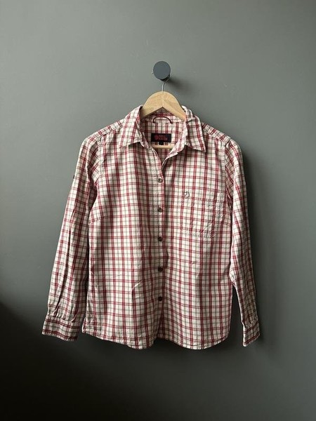 Women Fjällräven Shirt Red Cotton 36 / S / 44