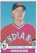1979 Topps Baseball Cleveland Indians Buddy Bell Trading Card