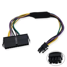 24-Pin to 8-Pin ATX Power Supply Adapter Cable for Dell Optiplex 9020 3020 7020