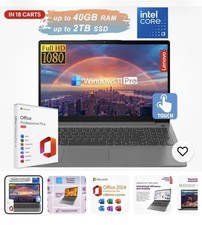 2026 HP Laptop Computer 15.6" FHD 8-Core Intel i3 Upto 32GB RAM 2TB SSD Win11Pro