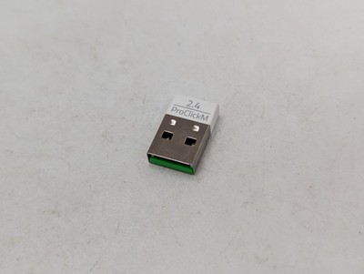 USB Dongle NUR Razer Pro Click Mini Wireless Maus Empfänger Weiß DGRFG7