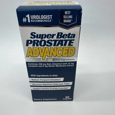 New Vitality Super Beta Prostate Advanced 60 Caplets EXP 7/25