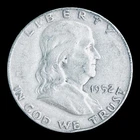 1952-D Franklin Silver Half Dollar