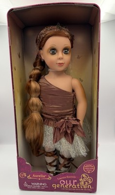 NIB 2016 Our Generation Limited Edition Aurelia 18in Ballerina Doll, 1 of 3000