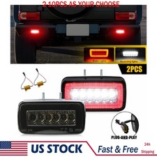 Smoked Rear LED Fog Light Reverse Lamps For 1...