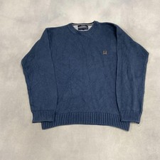Tommy Hilfiger Knitted Jumper Chunky Knit Sweater Men's L