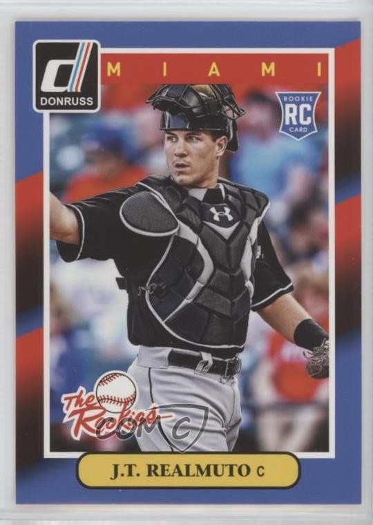 2014 Panini Donruss The Rookies JT Realmuto #73 13qc