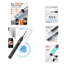 Ear Wax Removal Tool Camera - Ear Cleaner with 1080P HD Camera, FSA HSA Store...