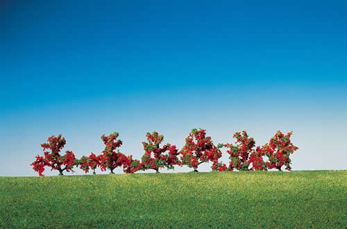 Faller 181476 Arbustos escala A con flores rojas | Zustand: New