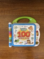 Leap Frog Learning Friends 100 Words Electronic Book English Spanish 2018 Toy