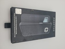 Original Adopted Leather Folio Wallet for Samsung Galaxy S6 edge - Black