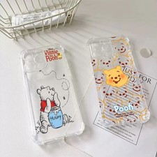 Funda de teléfono transparente Winnie the Pooh para Xiaomi Redmi 14C 13C 12C K50 K40 Note 14 13