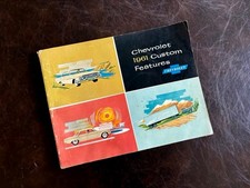 Vintage Chevrolet 1961 Custom Feature Accessories Dealer Album Showroom Book Vintage Chevrolet 1961 Custom Feature Accessories Dealer Album Showroom Book