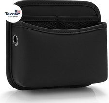 Car Seat Side Pocket Organizer, PU Leather Pouch Bag for Car Seat, Door, Window,