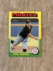 2024 Topps Heritage High Number - Paul Skenes Rookie Card #594