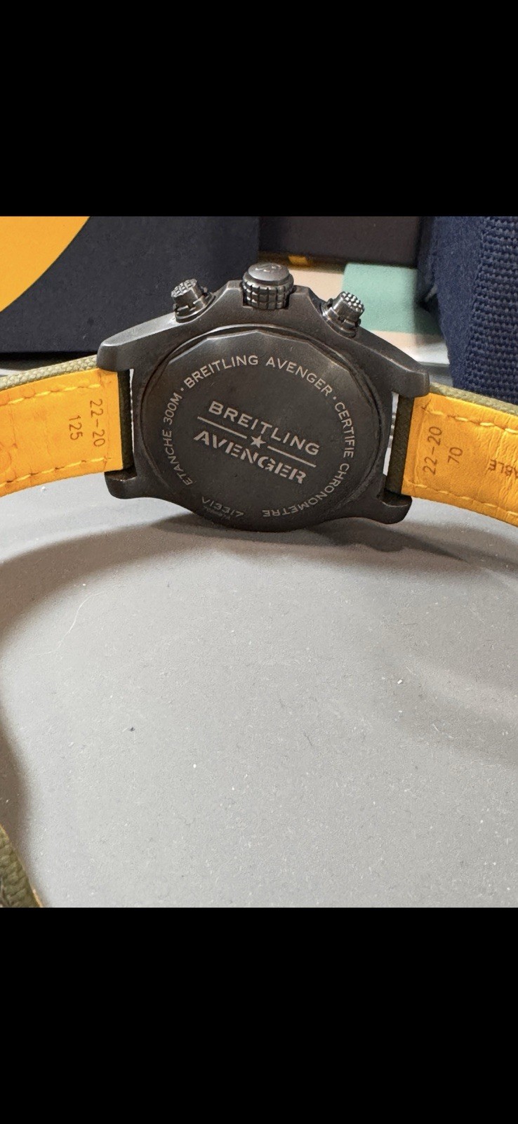 Breitling Night Mission Automatic Chronograph Wat… - image 2