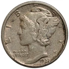 1927 D Mercury Dime