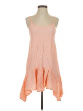 Minkpink Women Orange Casual Dress XS