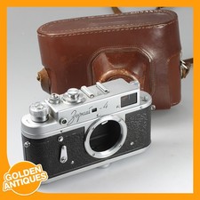 Corpo fotocamera pellicola 35 mm telemetro vintage sovietico russo CCCP USSR Zorki 4