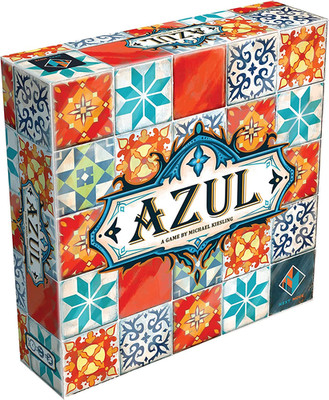Azul Board Game - Mosaic Pattern Placement & Beautiful Art Adult Board Games, Aw