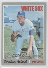 1970 Topps Wilbur Wood #342 2u3