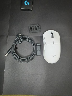 Logitech G PRO X Wireless Optical Gaming Mouse White 25600 DPI 5-Button