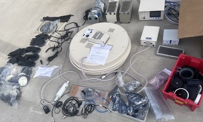 Coy Lab Products Anaerobic Chamber Lot CAM-12 Gas Infuser Gast Pump Heater AFS