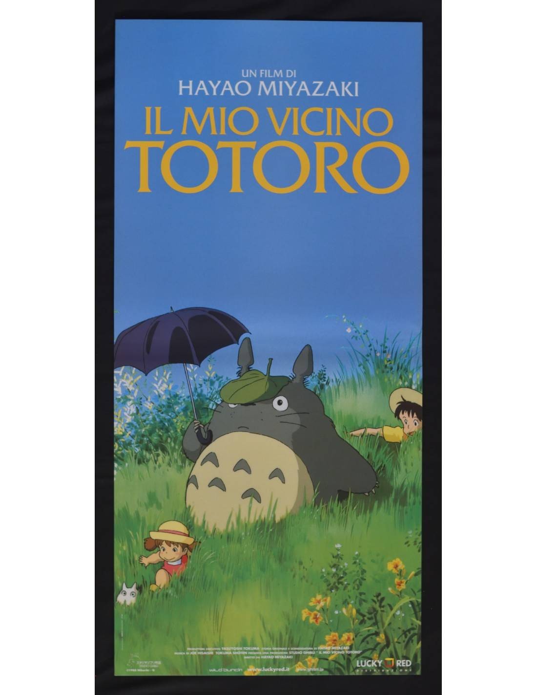 Locandina originale film Il mio vicino Totoro (1988) - Regia di Hayao Miyazaki