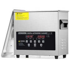 3L Digital Ultrasonic Cleaner with Degas Gentle Modes, 0.8 Gal. Ultrasonic Cle