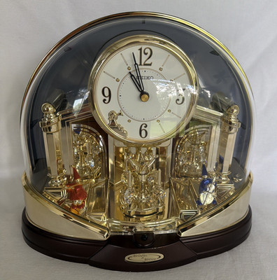 SEIKO ~ Melodies In Motion ~ Mantel Clock ~ Rare ~ *VIDEO