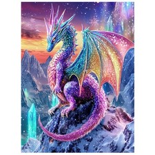 5D Diamond Painting Kits for Adults Beginners Dragon Diamond Art Kits for Ado...