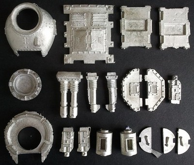 Classic Predator Annihilator Metal Parts Space Marines Warhammer 40k 2nd edition