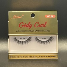[4 PAIRS] MISS LASHES Girly Curl Voluminous Mult-Layere Eyelash Extension - GC64