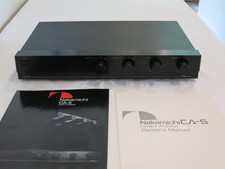 Nakamichi CA-5 Stereo Control Amplifier Works Properly, Excellent Condition