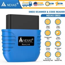 NEXAS NexLink Car Motorcycle OBDII OBD2 Bluetooth Scanner Diagnostic Tool Reader