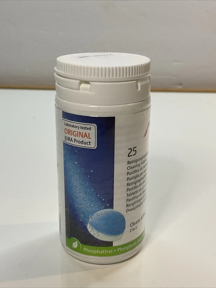 Jura 2-Phase Cleaning Tablets for Fully Automatic Coffee Machines, 25 Count - Image 2 of 4